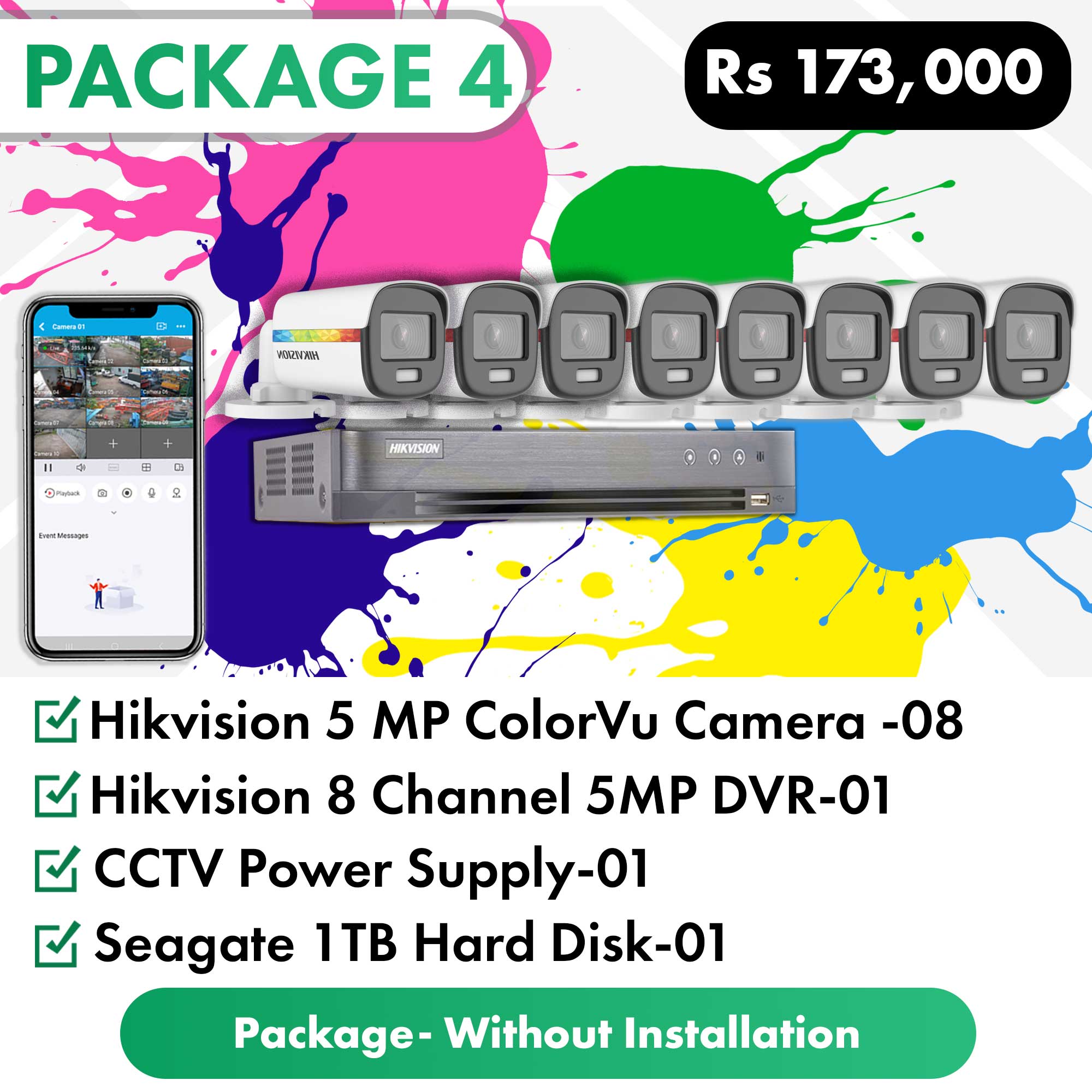 5MP Hikvision Full Time Color CCTV-4