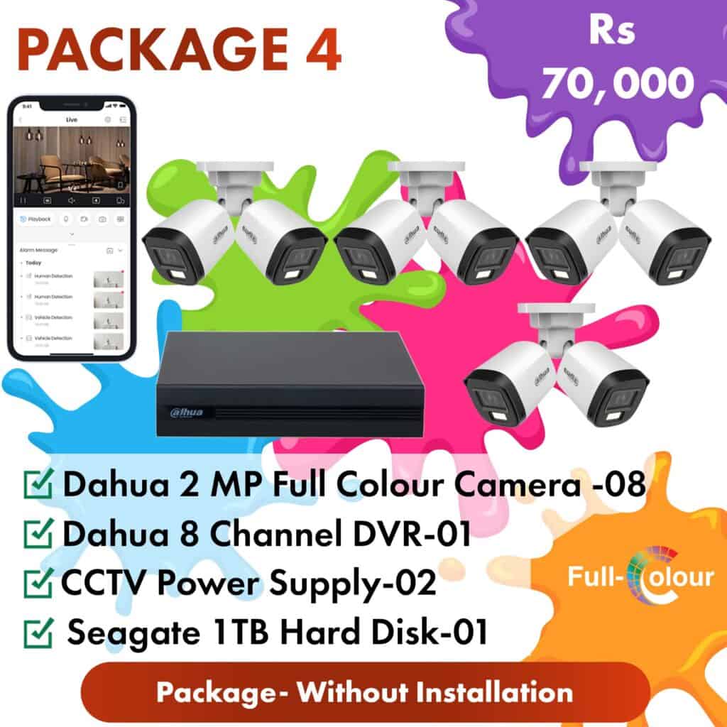 2MP Dahua Full Time Color Camera Systems-4